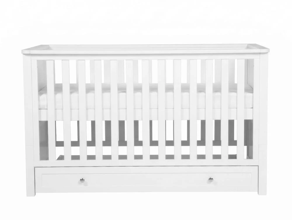Bebe & Beyond Bebe & Beyond Wanderer White Cot Bed