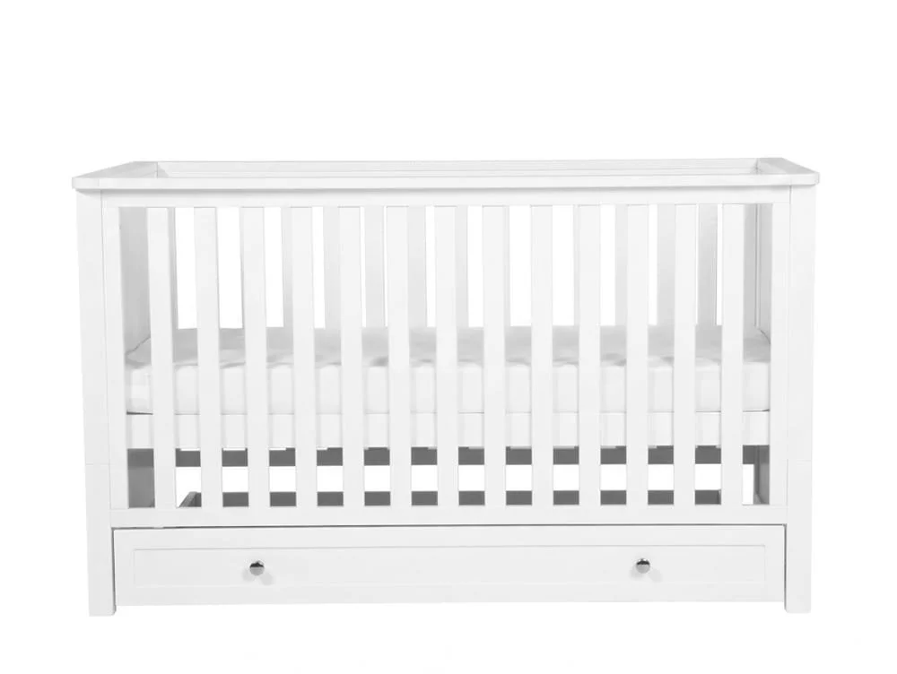 Bebe & Beyond Bebe & Beyond Wanderer White Cot Bed