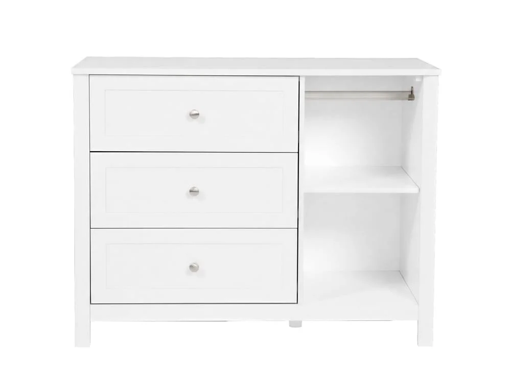 Bebe & Beyond Bebe & Beyond Wanderer White Changing Unit
