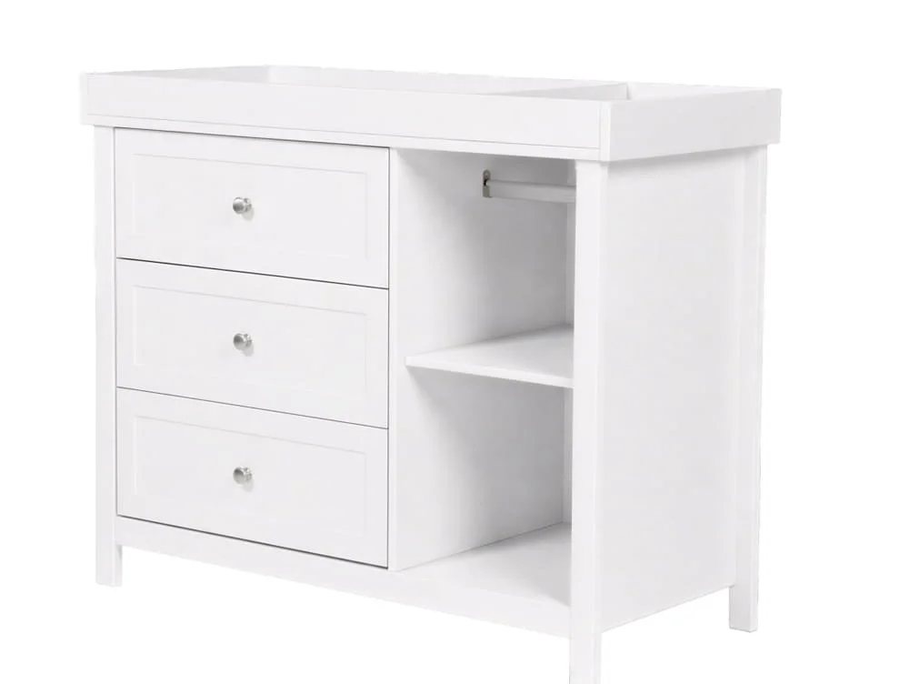 Bebe & Beyond Bebe & Beyond Wanderer White Changing Unit