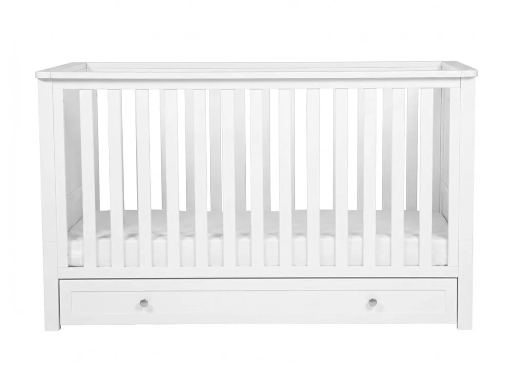 Bebe & Beyond Bebe & Beyond Wanderer White 3 Piece Cot Bed Set