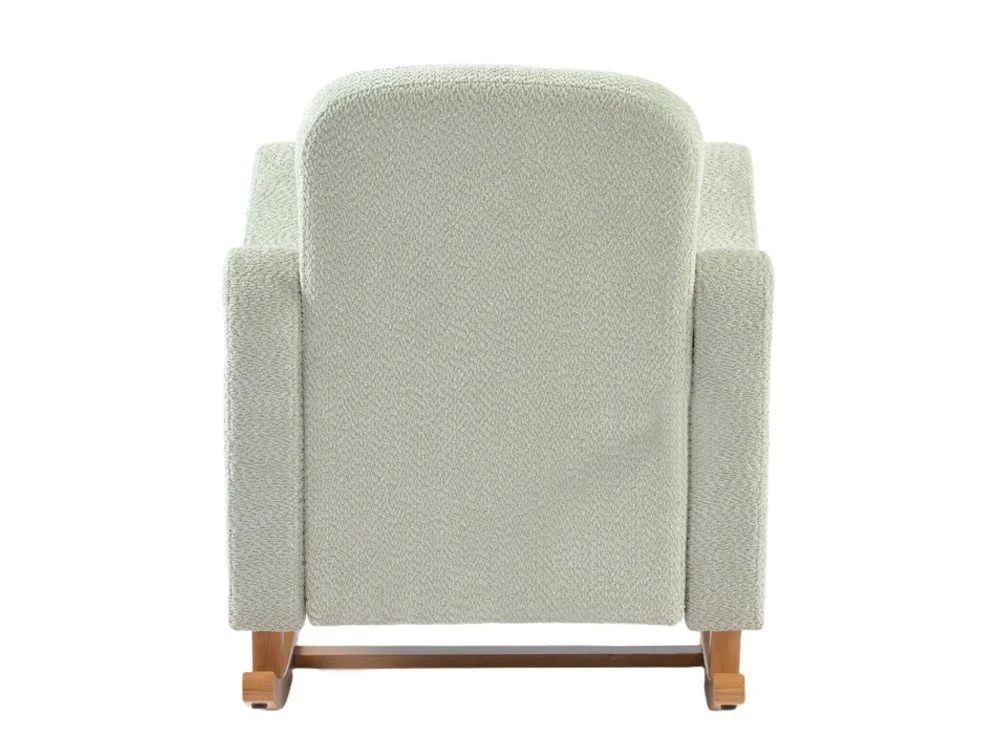 Bebe & Beyond Bebe & Beyond Soother Boucle Sage Nursing Chair & Stool