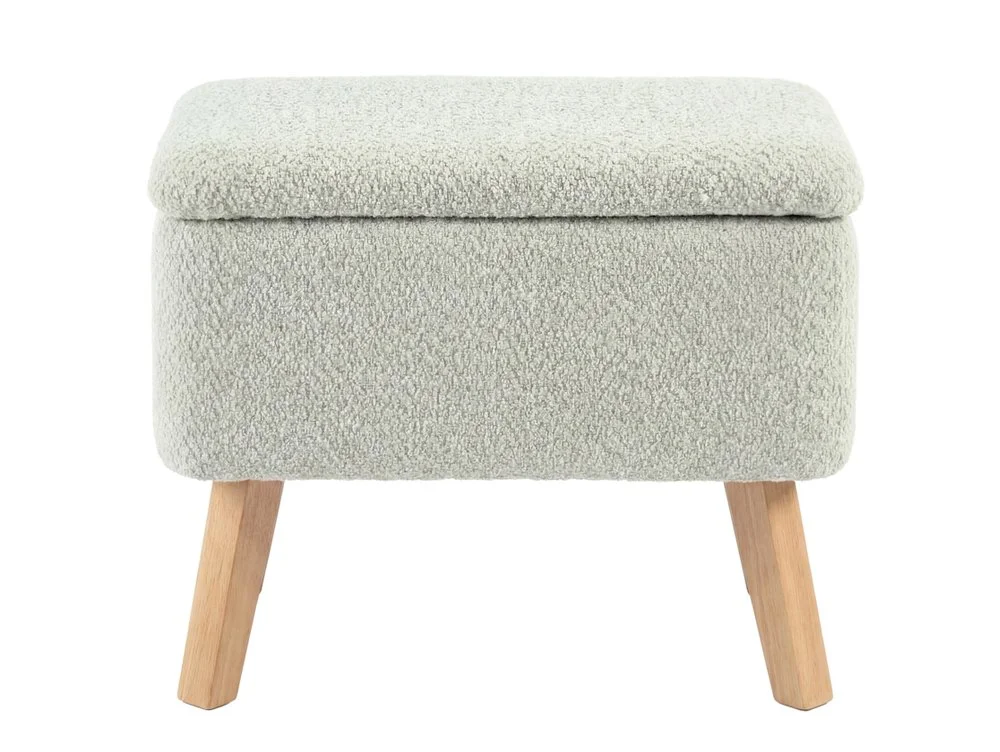 Bebe & Beyond Bebe & Beyond Soother Boucle Sage Nursing Chair & Stool