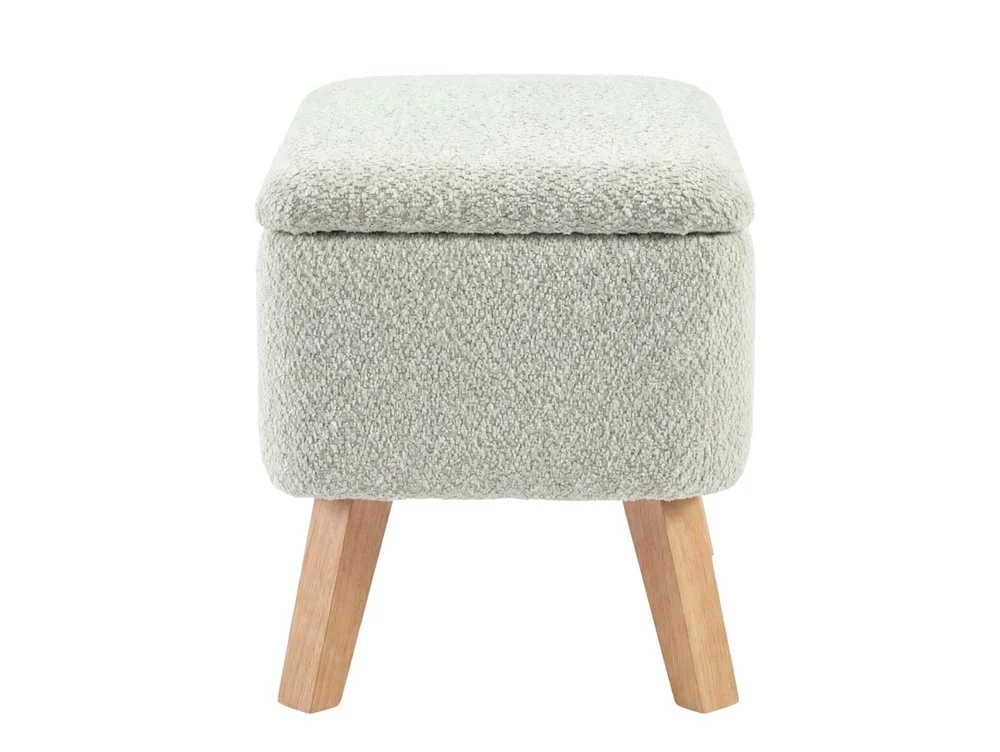 Bebe & Beyond Bebe & Beyond Soother Boucle Sage Nursing Chair & Stool