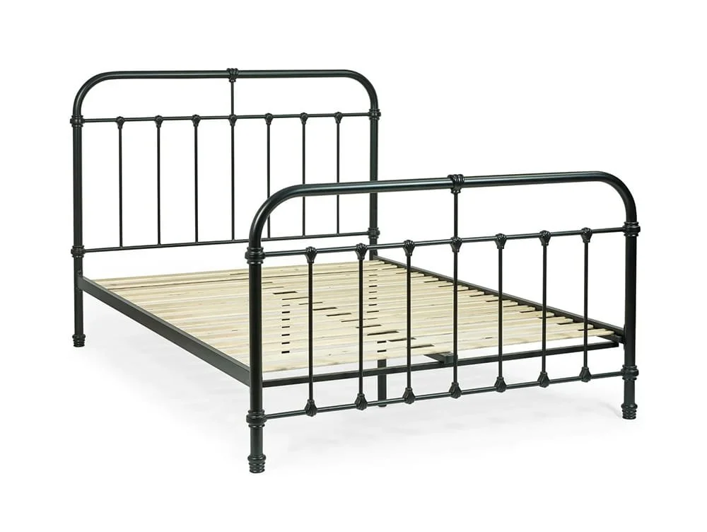 Julian Bowen Julian Bowen Logan Black Metal Bed Frame