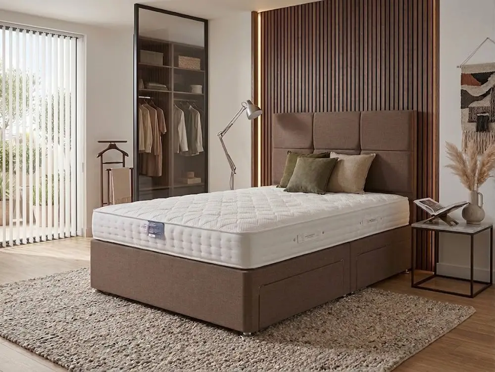 Deluxe Deluxe Pennine Balmoral Memory Pocket 2000 Divan Bed