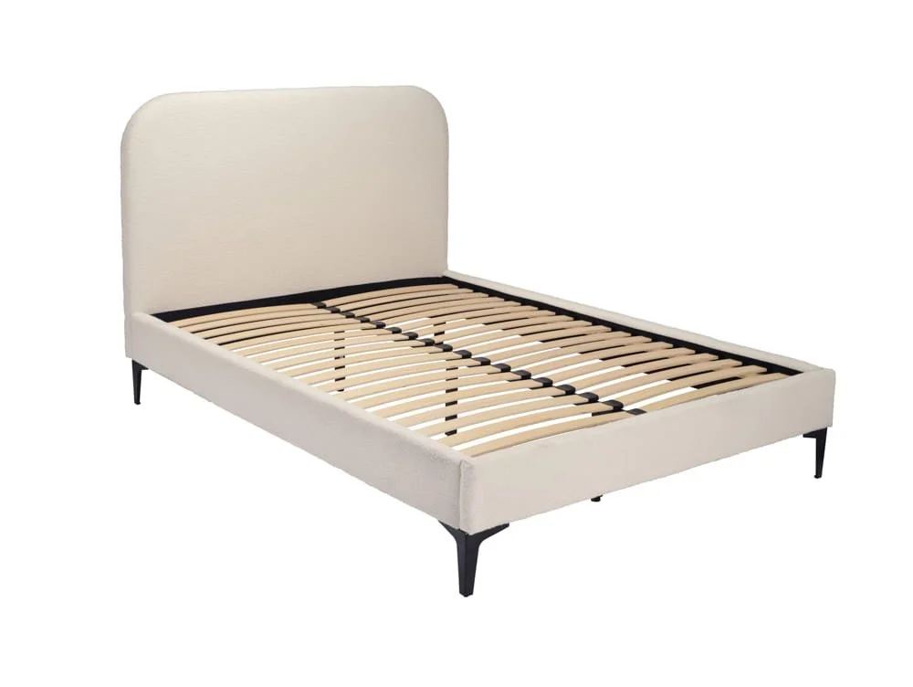 LPD LPD Albany Ivory Boucle Bed Frame