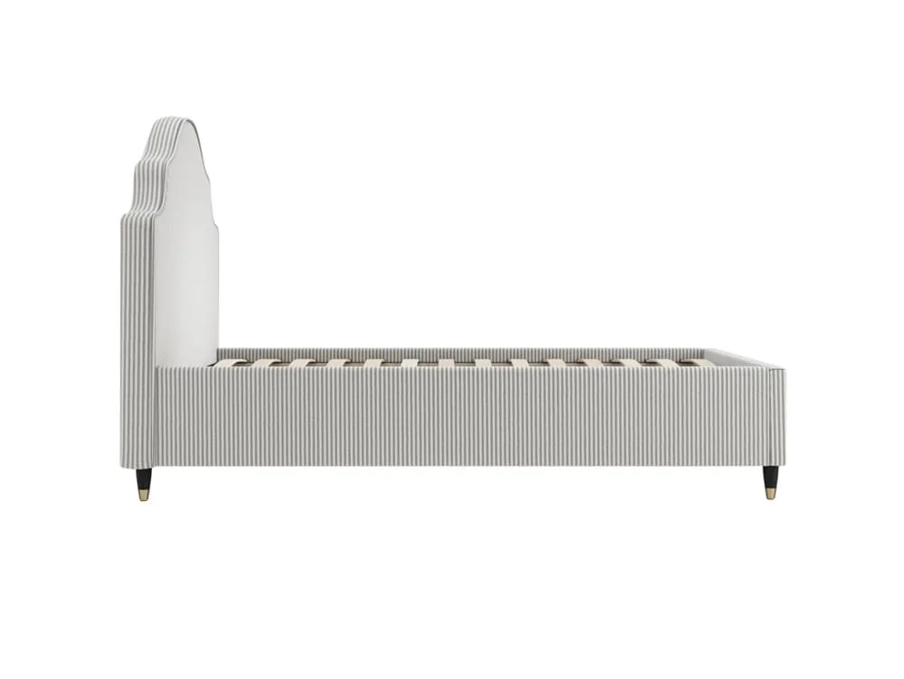 LPD LPD Monterey Grey Linen Bed Frame