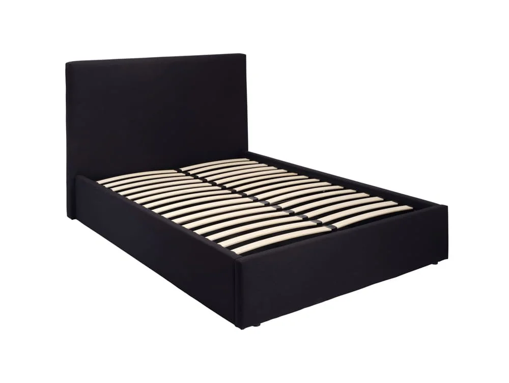 LPD LPD Wilder Onyx Fabric Ottoman Bed Frame
