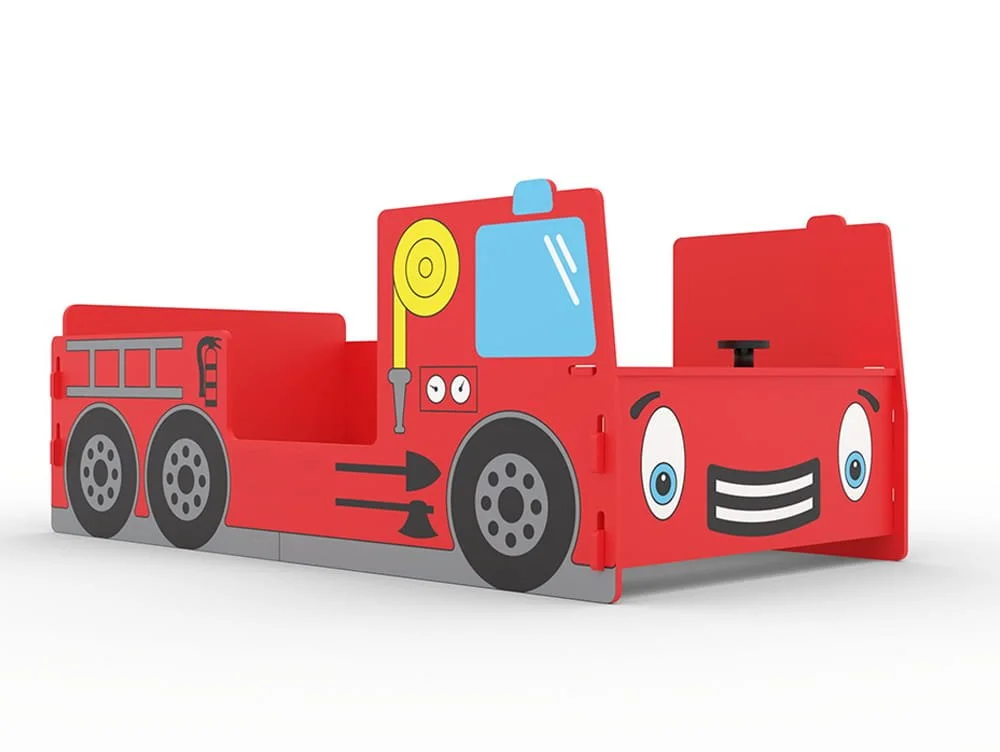 Kidsaw Kidsaw Red Fire Engine Toddler Bed Frame