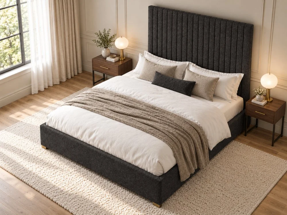 ASC ASC Galaxy Emperor Fabric Bed Frame