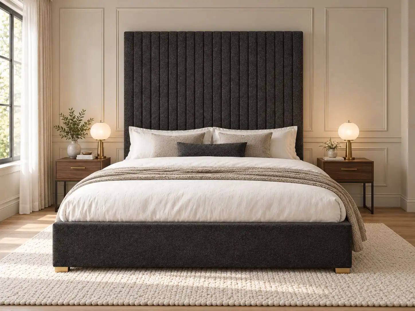 ASC ASC Galaxy Emperor Fabric Bed Frame