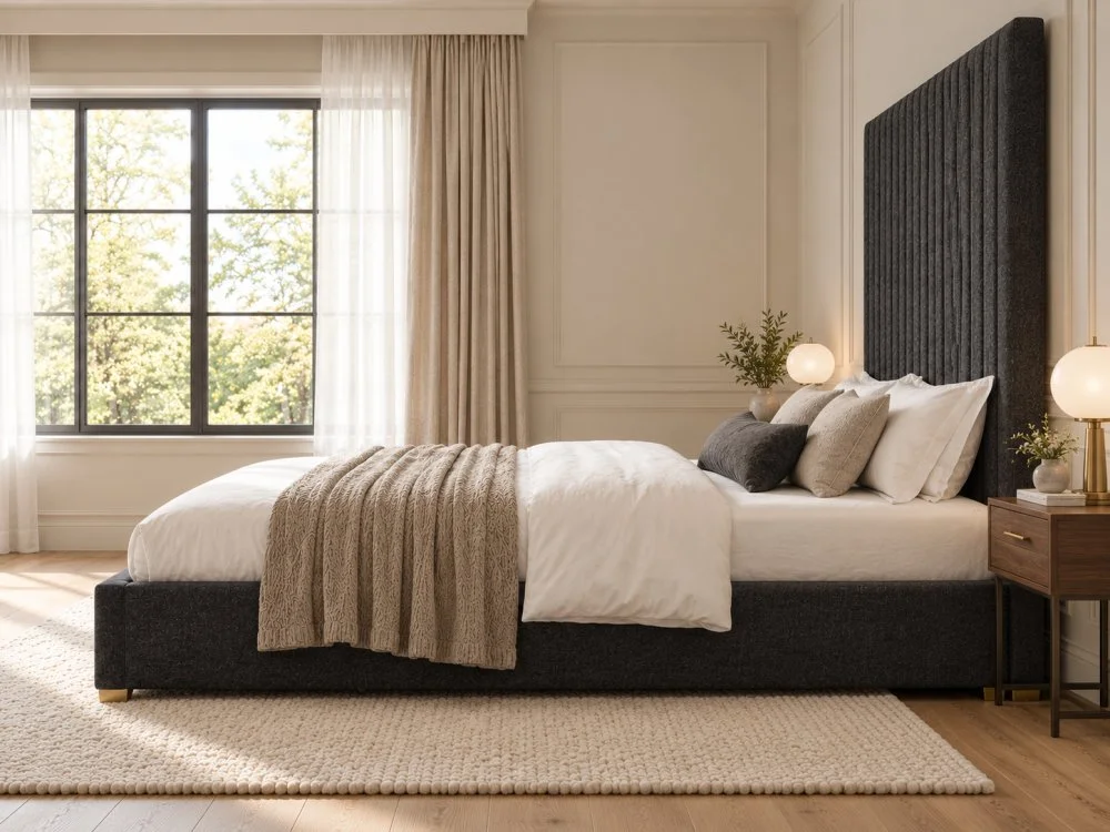 ASC ASC Galaxy Emperor Fabric Bed Frame