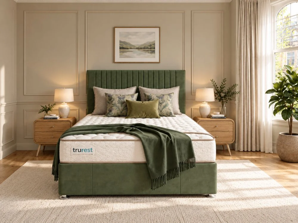 Trurest Trurest Orthocare Pocket 1000 Lunar Divan Bed