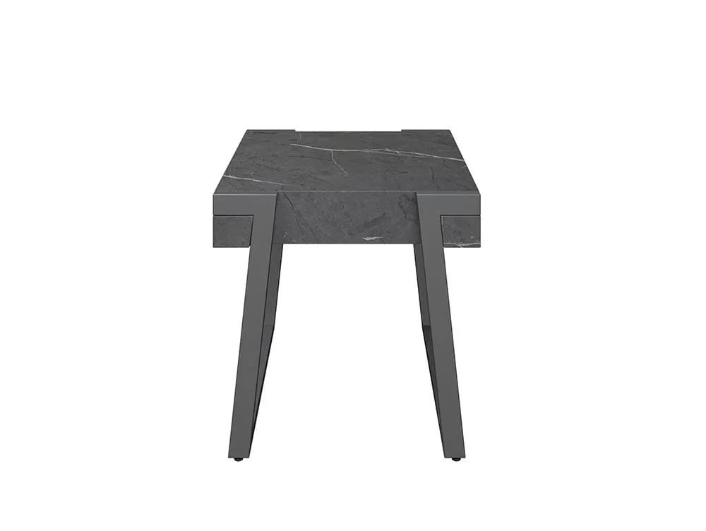 Torelli  Torelli Alpina Grey Marble Effect Lamp Table