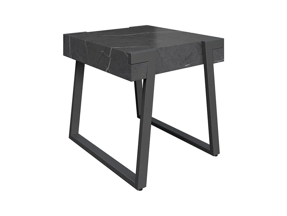 Torelli  Torelli Alpina Grey Marble Effect Lamp Table