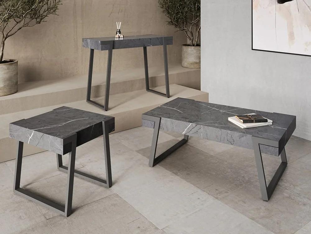 Torelli Torelli Alpina Grey Marble Effect Coffee Table