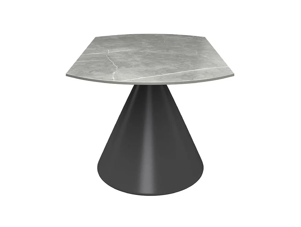 Torelli Torelli Alonso Matte Grey 135cm Ceramic Round Dining Table