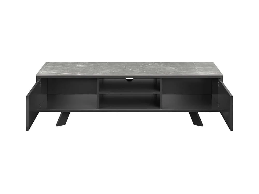 Torelli  Torelli Azzaro Matte Grey Ceramic TV Unit