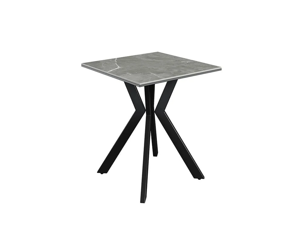 Torelli  Torelli Azzaro Matte Grey Ceramic Lamp Table