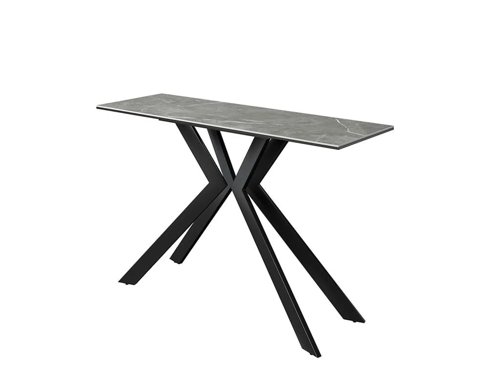 Torelli  Torelli Azzaro Matte Grey Ceramic Console Table