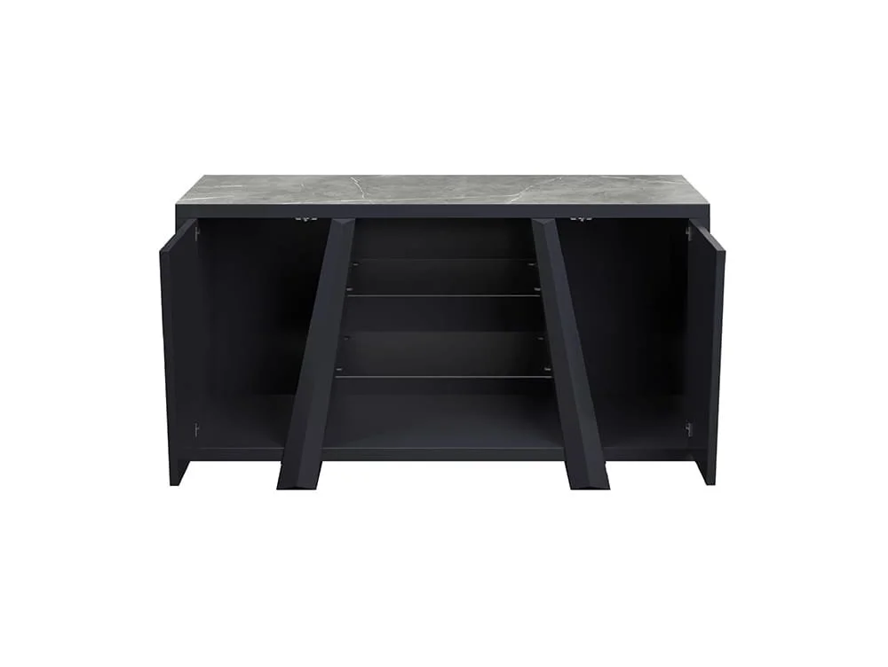 Torelli Torelli Brando Matte Grey Ceramic Sideboard