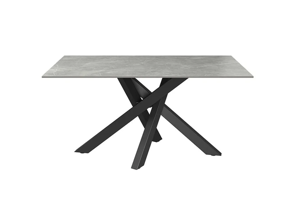 Torelli Torelli Brando Matte Grey Glass Dining Table