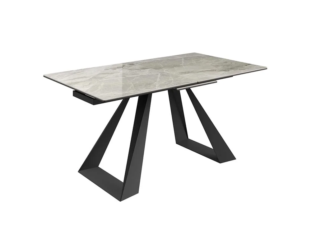 Torelli Torelli Lavante Grey Gloss 200cm Extendable Dining Table