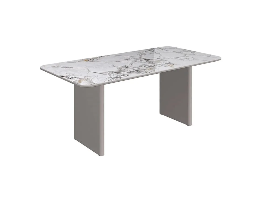 Torelli  Torelli Milano White Gloss Ceramic Dining Table
