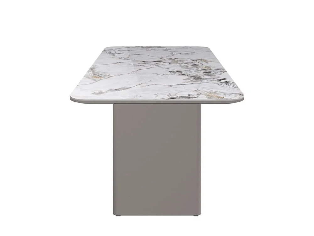 Torelli  Torelli Milano White Gloss Ceramic Dining Table