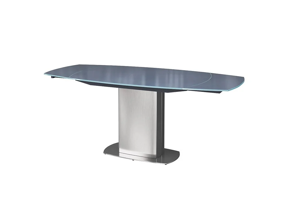 Torelli  Torelli Olivia Grey Glass 190cm Extendable Dining Table