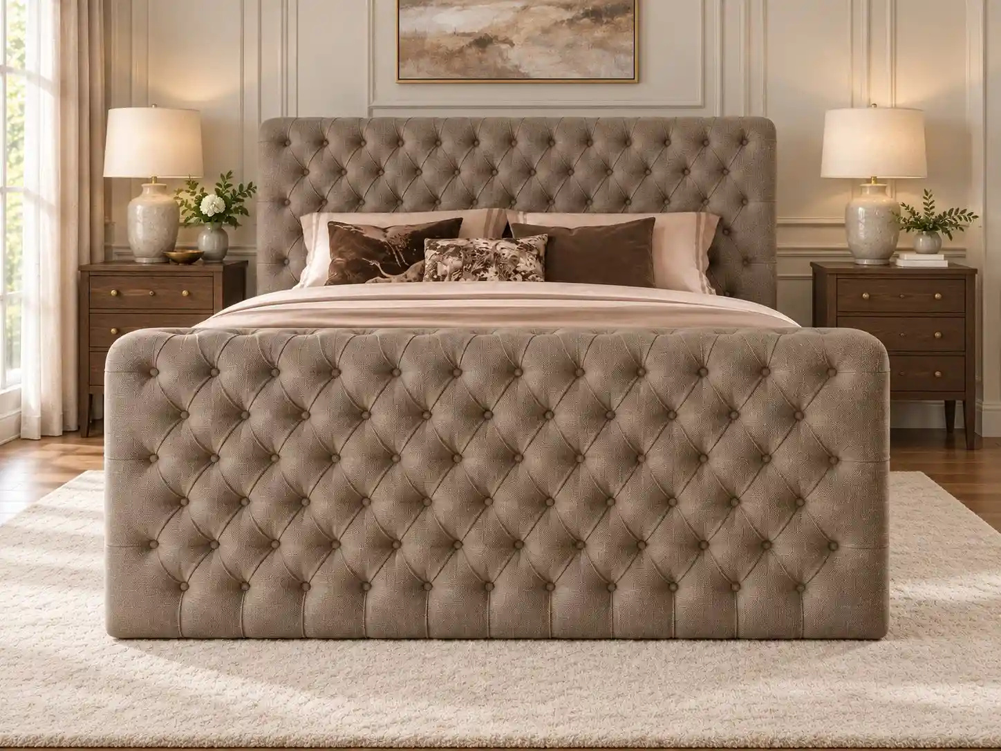 ASC ASC Kensington Fabric Bed Frame