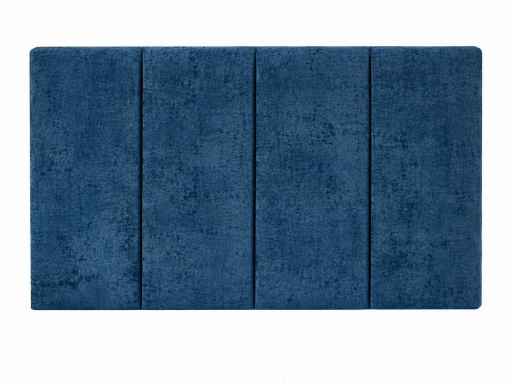 Dura Clearance - Dura London 4ft Small Double Marble Peacock Fabric Strutted Headboard