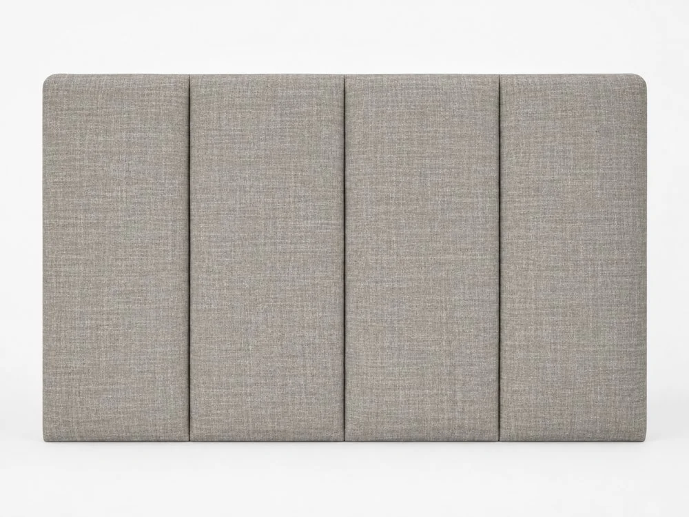 Dura Clearance - Dura London 4ft6 Double Lana Slate Fabric Strutted Headboard