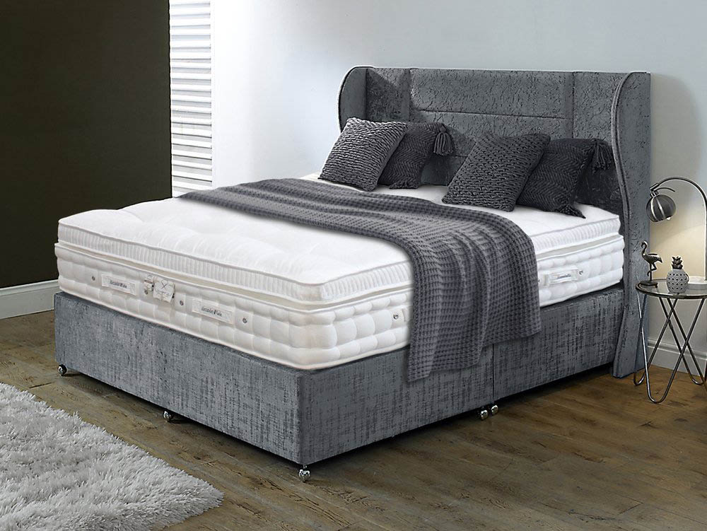 Alexander & Cole Alexander & Cole Tranquillity Pocket 7500 5ft King Size Mattress with Athena Divan Base