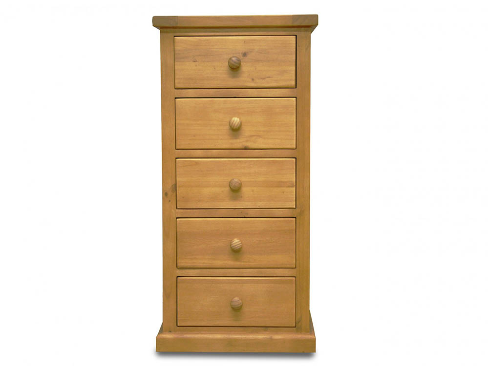 archers-langdale-5-drawer-tall-narrow-pine-wooden-chest-of-drawers