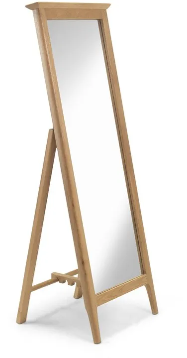 Archers Archers Windermere Oak Wooden Cheval Mirror (Assembled)