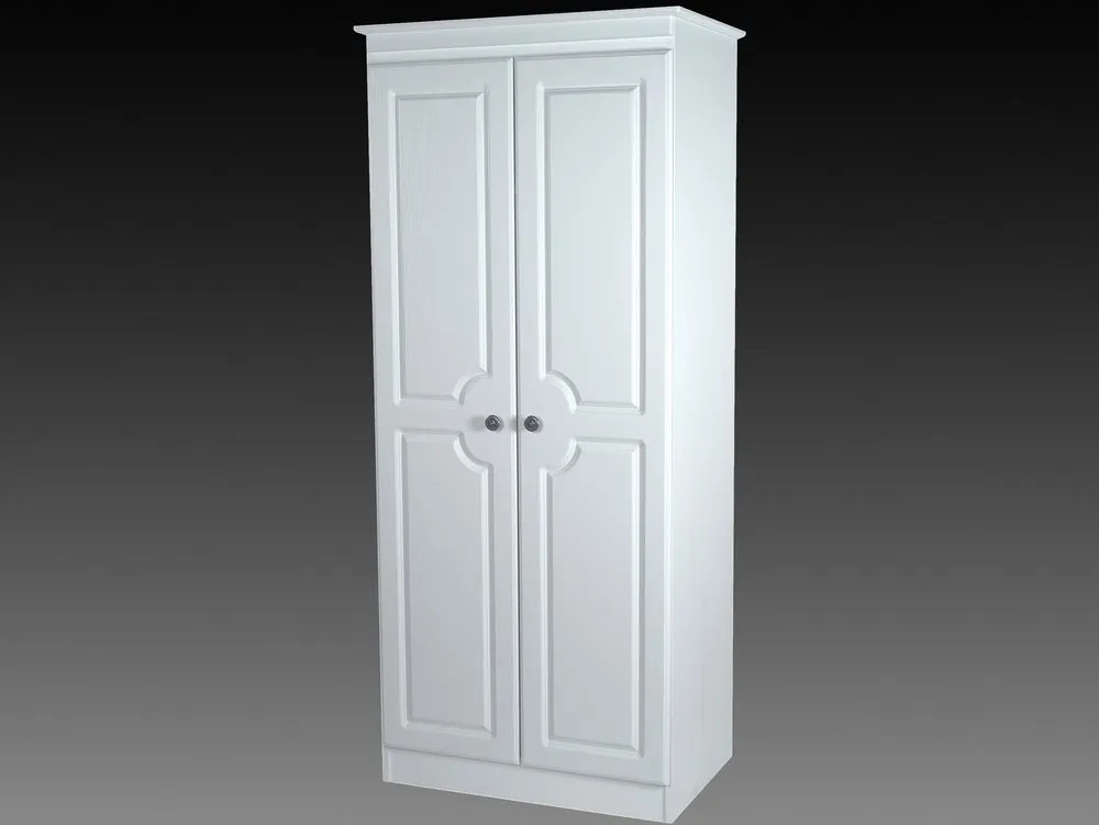 ASC ASC 2ft6 Chelsea 2 Door Double Wardrobe (Assembled)