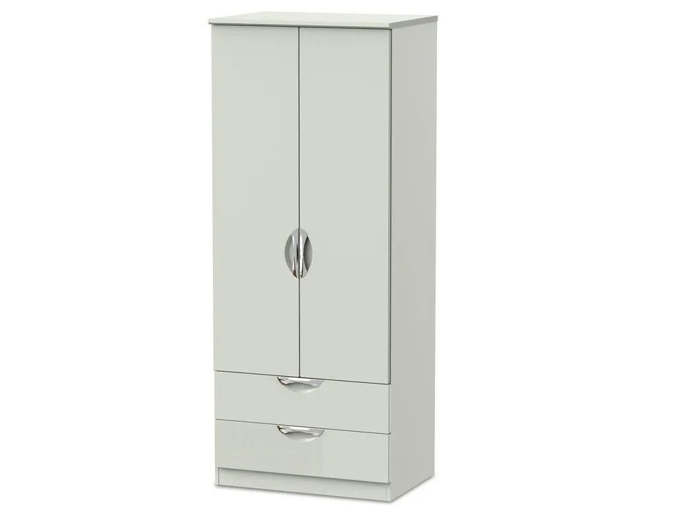 ASC ASC Corsica 2 Door 2 Drawer Double Wardrobe (Assembled)