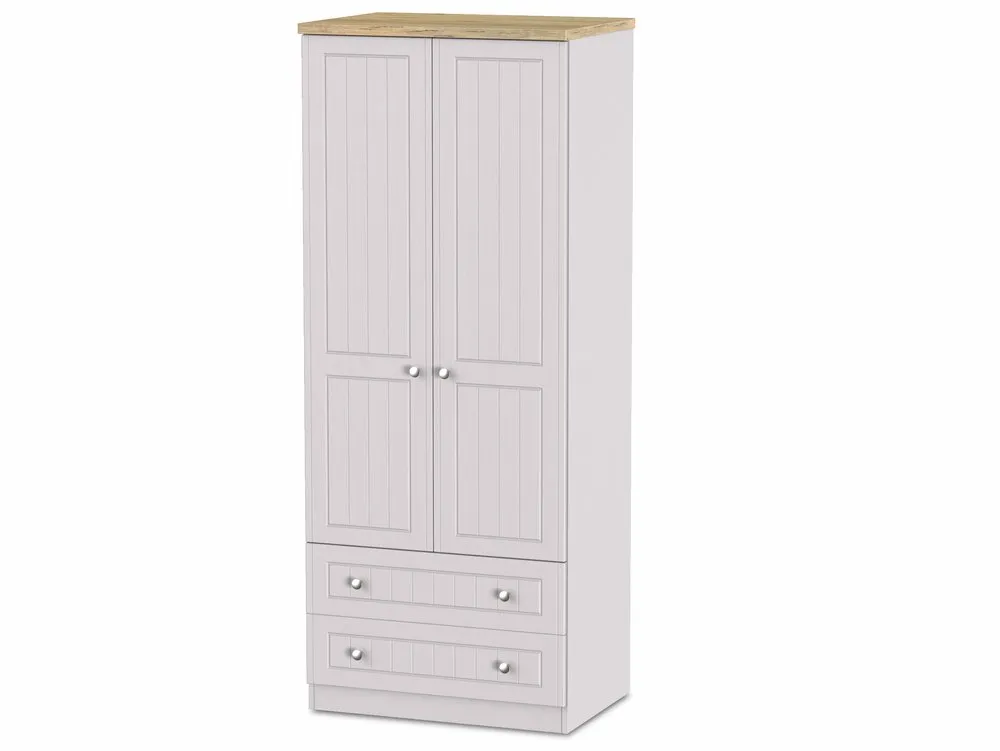 Welcome Welcome Vienna 2 Door 2 Drawer Double Wardrobe (Assembled)