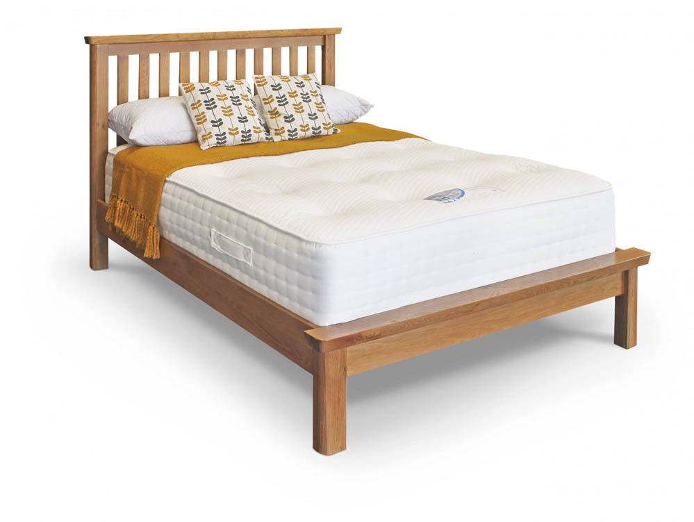 Super King Size Oak Wooden Bed Frame, Extra Long Bed Frame Full Size