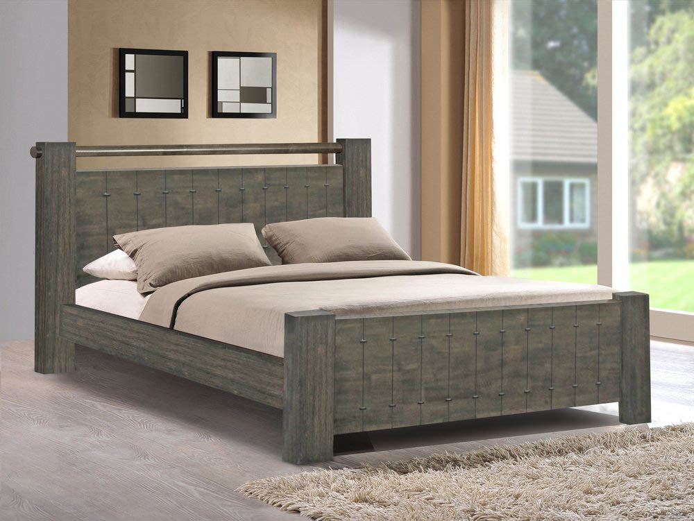 Sweet Dreams Mozart 5ft King Size, King Size Bed Frame With Headboard Wood
