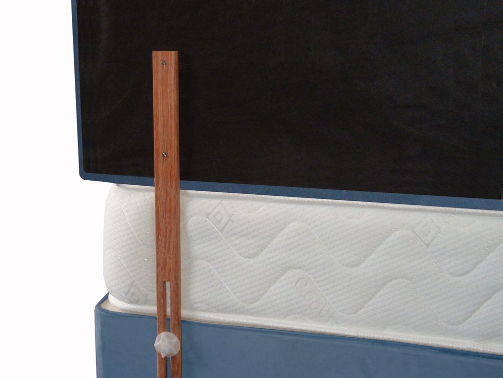 ASC ASC Brooke 3ft6 Large Single Upholstered Fabric Strutted Headboard