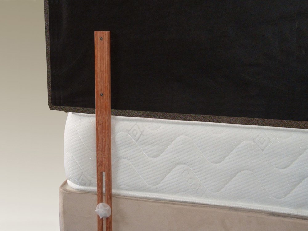 ASC ASC Calvin 5ft King Size Upholstered Fabric Strutted Headboard