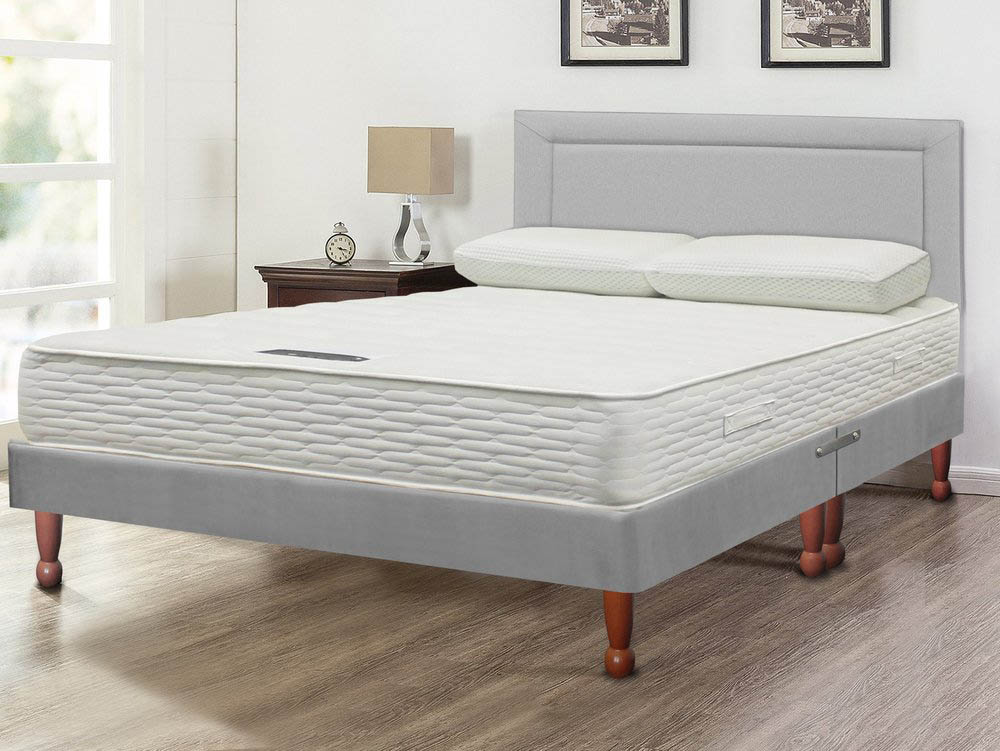 Asc Capri 6ft Super King Size Mattress With Solar Divan Base On Legs Archers Sleepcentre Asc Capri 6ft Super King Size Mattress, Super King Size Bed Usa