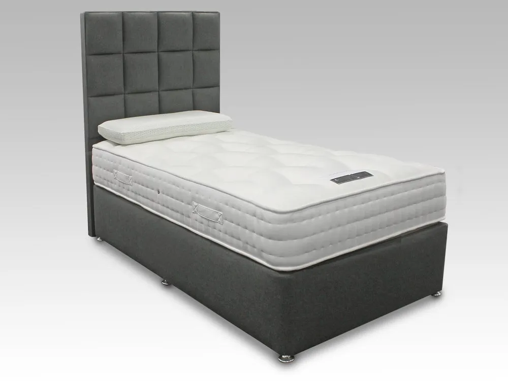 ASC ASC Cashmere Pocket 1000 3ft Single Lunar Divan Bed