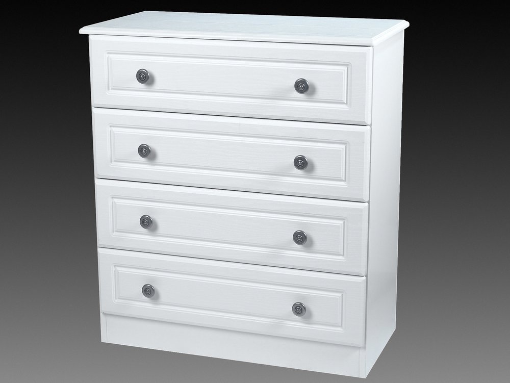 ASC ASC Chelsea 4 Drawer Chest of Drawers (Assembled)