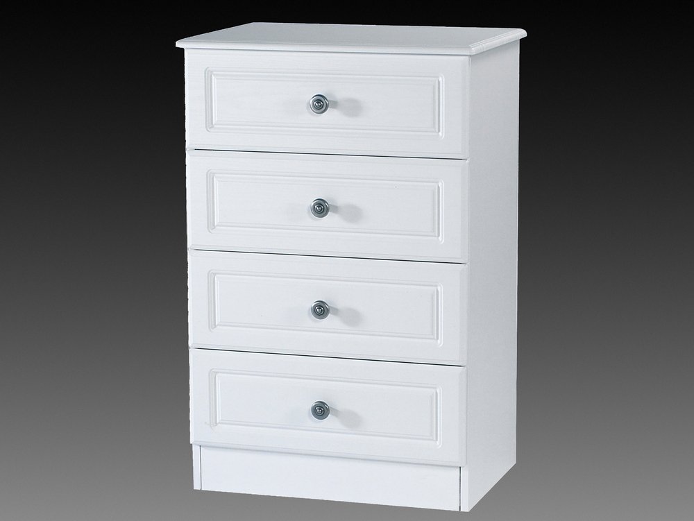 ASC ASC Chelsea 4 Drawer Midi Chest of Drawers (Assembled)