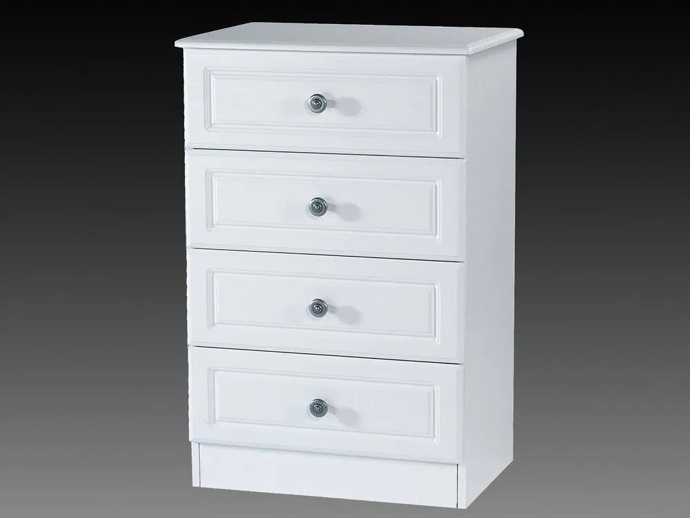 ASC ASC Chelsea 4 Drawer Midi Chest of Drawers (Assembled)