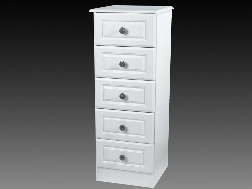 ASC ASC Chelsea 5 Drawer Tall Narrow Chest of Drawers (Assembled)
